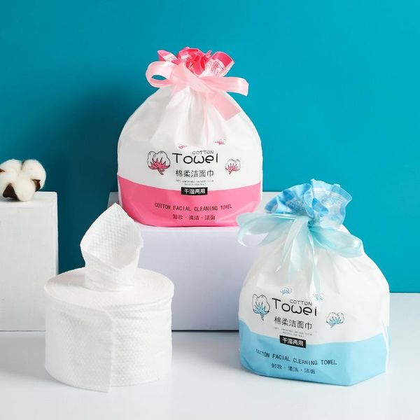 

towel disposable washcloth, soft cotton drum type, wet and dry pure thickened, clean washcloth for women