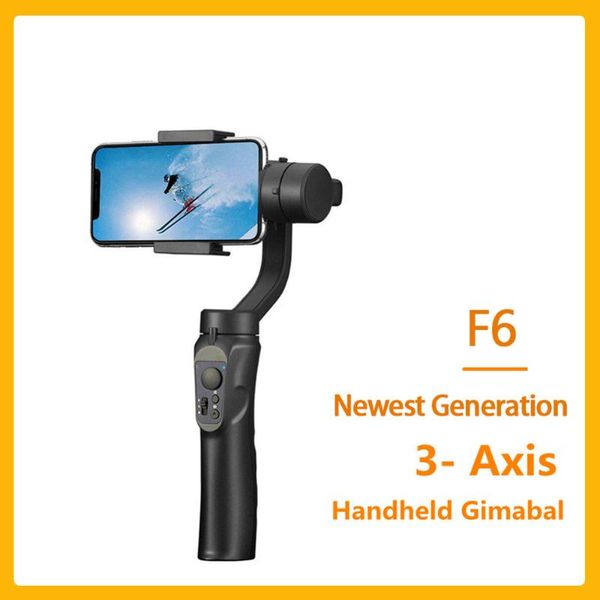 

smart phone stabilizer handheld mobile selfie stick anti-shaking rotatable 3-axis gimbal tripode monopods