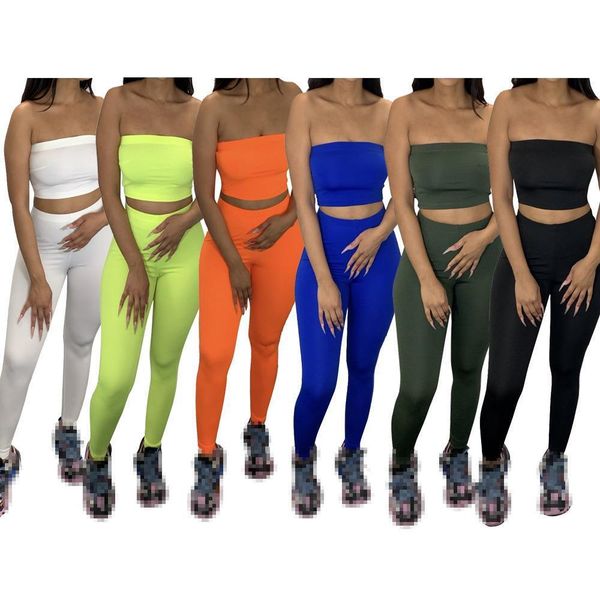 

2 piece set outfits womens tracksuits home summer clothes two pieces clothing female sets crop pants sexy, Gray
