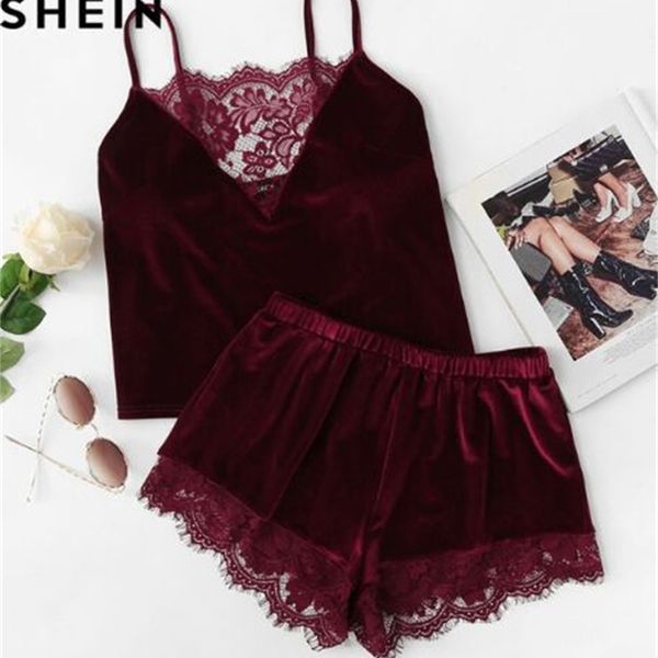 

new lingerie women's temptation hollowed out lace pajamas, Black;white