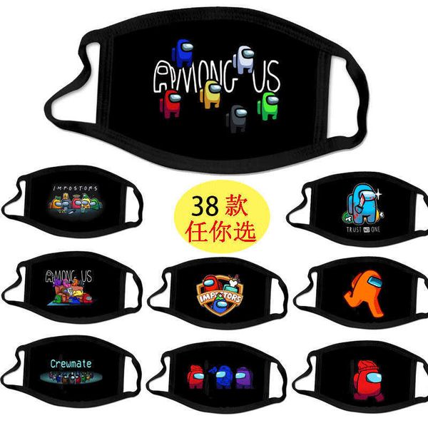 

mask strong us game animation chintz dust-proof fashion adult