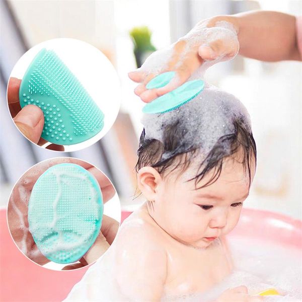 

eyebrow tools & stencils 1pcs cleaning face brushes massage wash pad cleansing brush tool exfoliating blackhead clean silicone