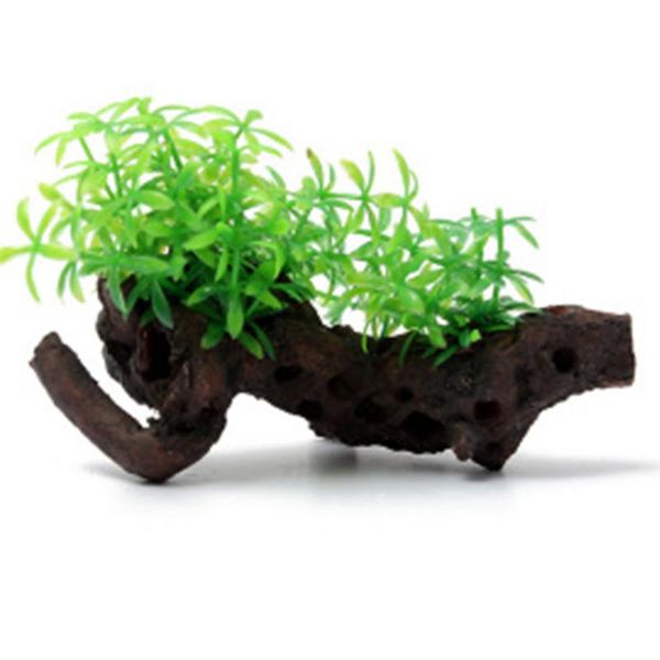 

artificial green grass plant decor fish tank aquarium underwater plastic plants decoration four kinds optional decorative flowers & wreaths