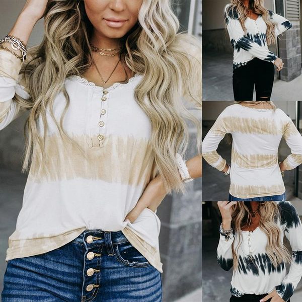 

women's fashion casual round neck lace ladies slim t-shirt, White