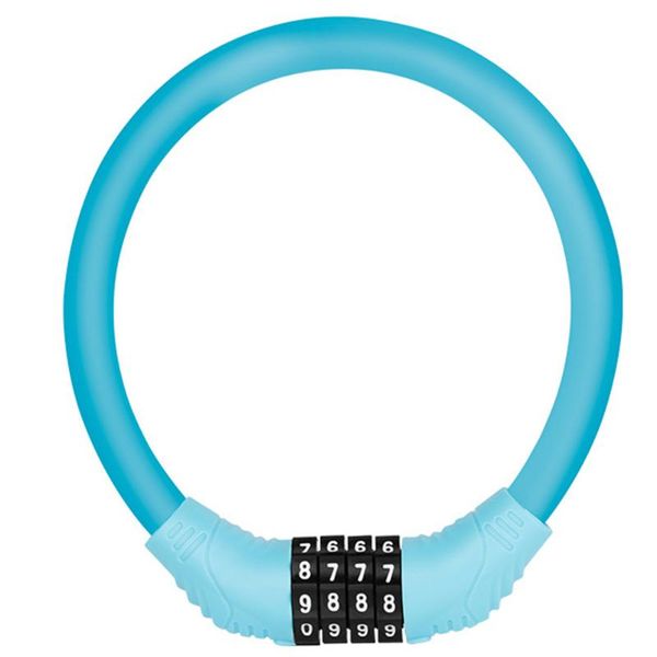 

bike locks zinc alloy portable security cycling anti theft mountain cable four-digit password code ring bicycle lock mini motorcycle
