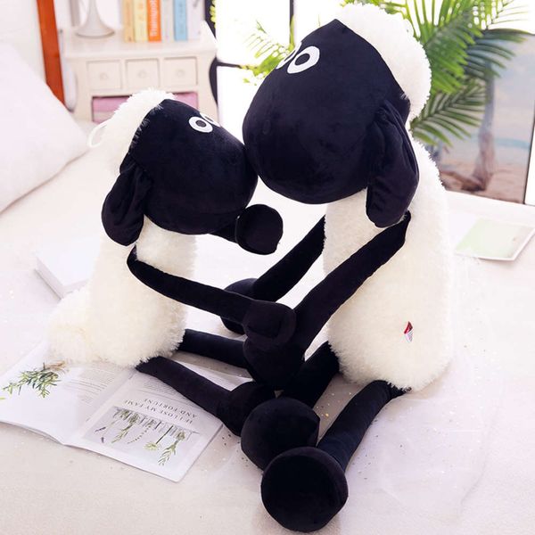 

kid shawn plush toy cartoon gift for children activity sheep doll, Blue
