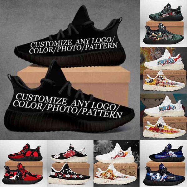 

luxury custom shoes walking dign diy sports shoes custom men's and women's 3d anime pattern leisure casual running sneakers custom