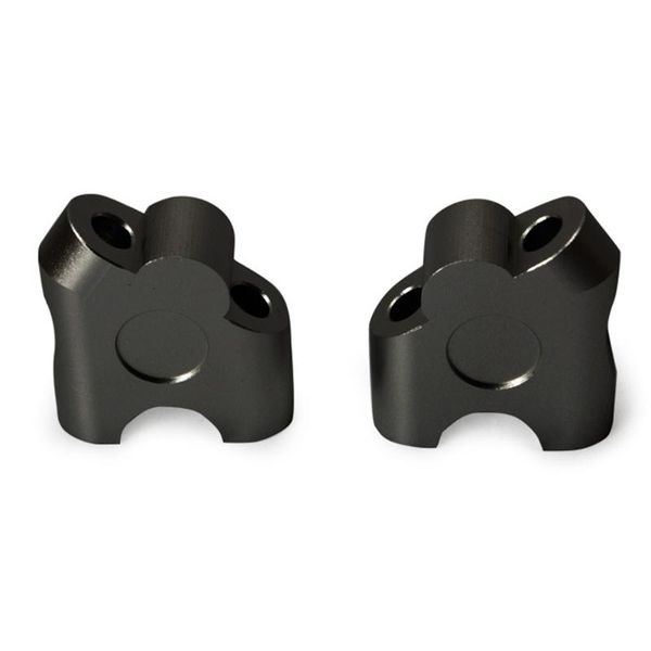 

handlebars clamp 22mm universal bar risers cnc aluminium