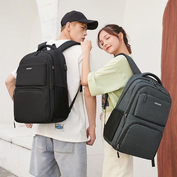

backpack business fashion men's leisure outing travel computer student women bag multi-function large-capacity high quality
