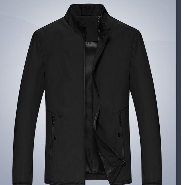 

2021 spring and autumn fashion long sleeve men's jacket coat@07, Black;brown