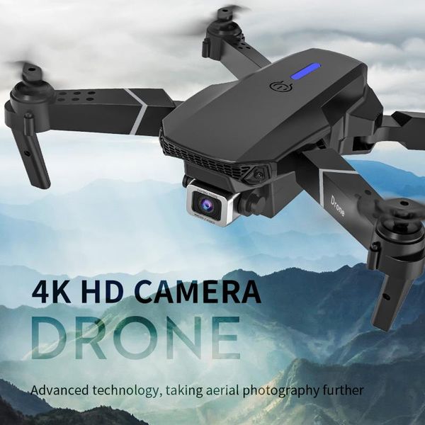 

drones rc drone e525 wifi fpv wide angle hd 4k dual single camera height hold foldable quadcopter toys with 3.7v 1800mah battery