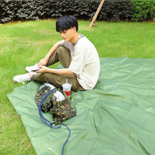 

outdoor pads camping mat multifunctional picnic cloth rainproof waterproof tarpaulin hexagonal tent moisture-proof grou