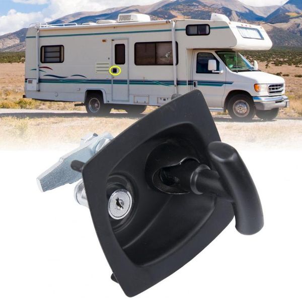 

tool-box lock square convenient black trailer recessed paddle for atv parts