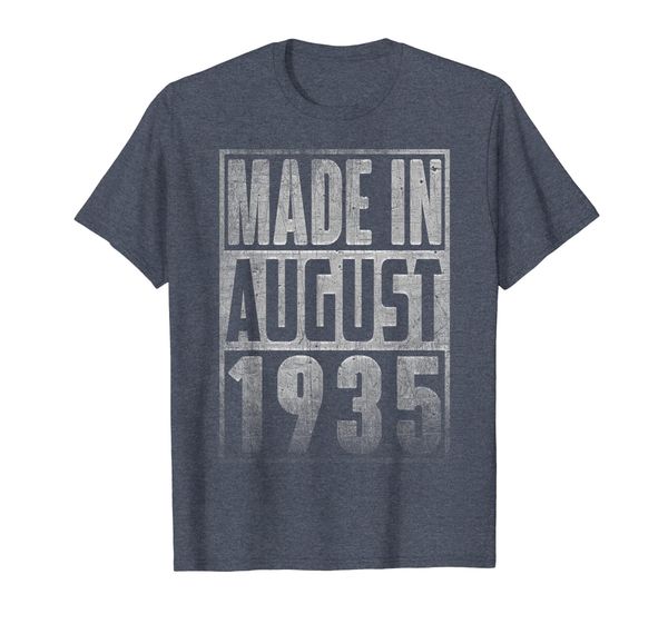 

made in august 1935 straight outta aged 84 years old being, White;black