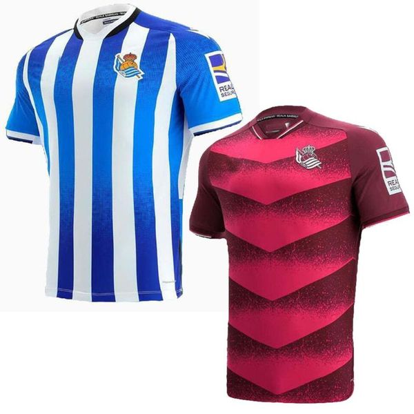 

men's t-shirts nuevo 2021-22 real sociedad camiseta de fÃºtbol alta calidad personalizar mikel oyarzabal alexander isak portugues merin, White;black