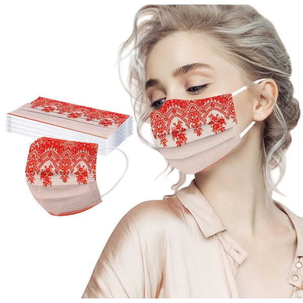 

10pcs mascarillas disposable mask 3 ply earloop anti-pm2.5 masks realistic mascara anti-dust face mask halloween cosplay masker