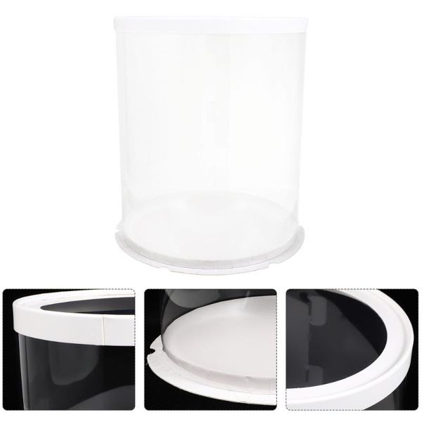 

gift wrap 1pc round package box baking cake packing case dessert