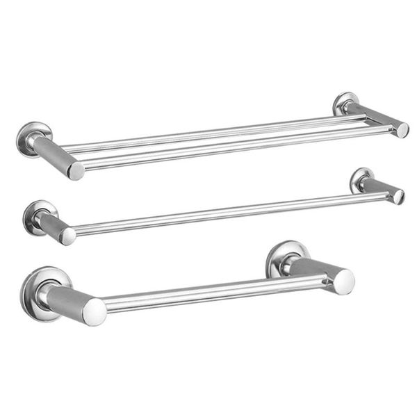 

towel racks anti-rust stainless steel rotating rack bath rail hanger holder 4 swivel bars bathroom wall mounted