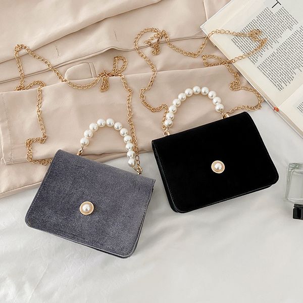 

evening bags french pearl women's leisure chain antique messenger dinner portable small square
