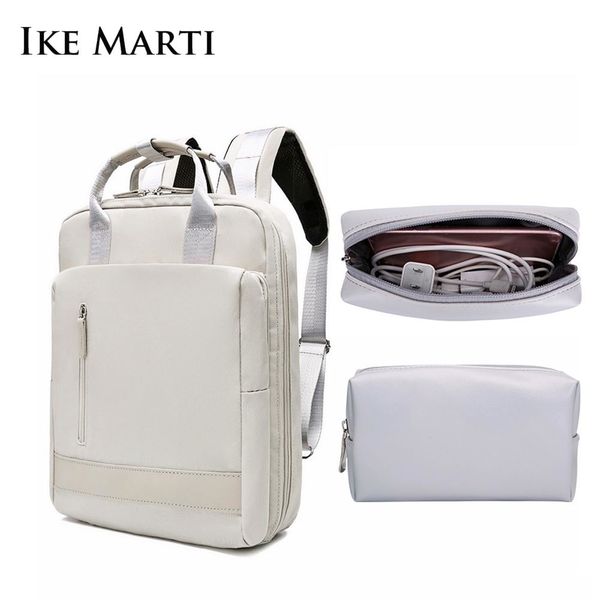 

ike marti women backpacks daypack school bag girl fashion sac a dos femme 2021 man waterproof charging 15.6 inch lapbackpack k726