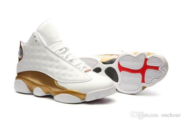

shoe trainers sports running sneakers new 13 men basketball shoes golden white dmp defining moments