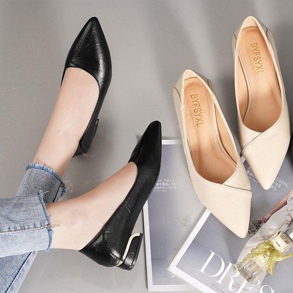 

dress shoes sawm women 2021 ladies pumps designer high heel black work heels pointed plus size 41 woman leather zapatos