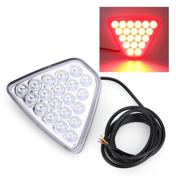 

emergency lights waterproof led car rear strobe warning light brake triangle lamp red taillight anti collision signal auto accessories