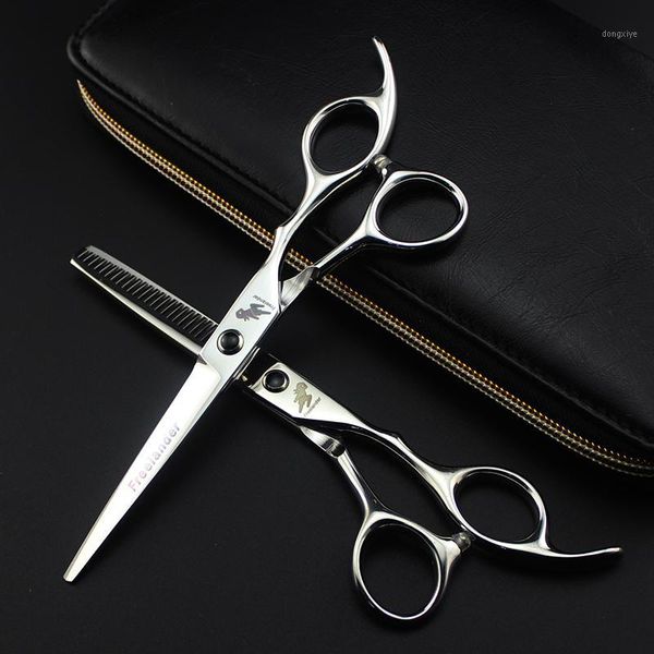 

professional 6 inch hairdressing scissors cutting salon scissor barber shop supplies thinning hairdresser1