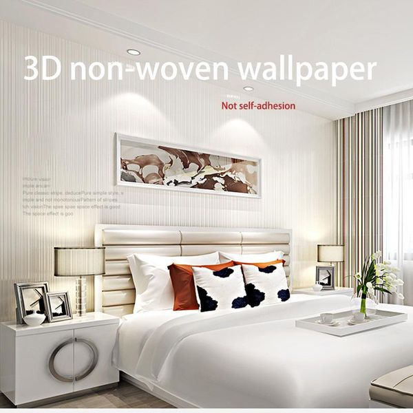 

wallpapers 9.5m 3d non-woven wallpaper pure pigment color bedroom living room modern simple el engineering thickening