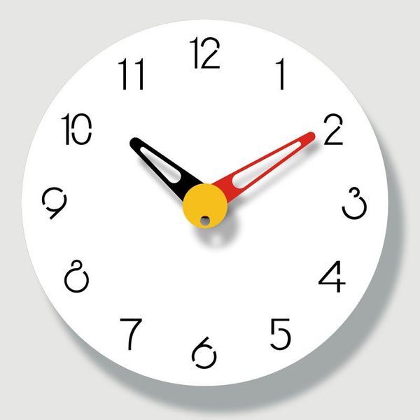 

wall clocks nordic luxury clock digital slient household mute quartz living room white zegar na sciane home decor qab50wc