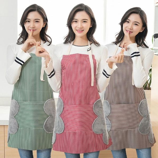 

aprons adjustable waterproof printed kitchen cooking baking anti-oil and anti-fouling sleeveless apron accessories
