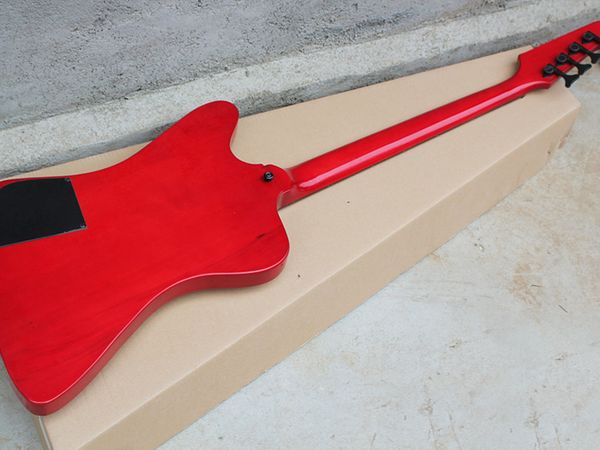 

electric bass four string red factory direct sales