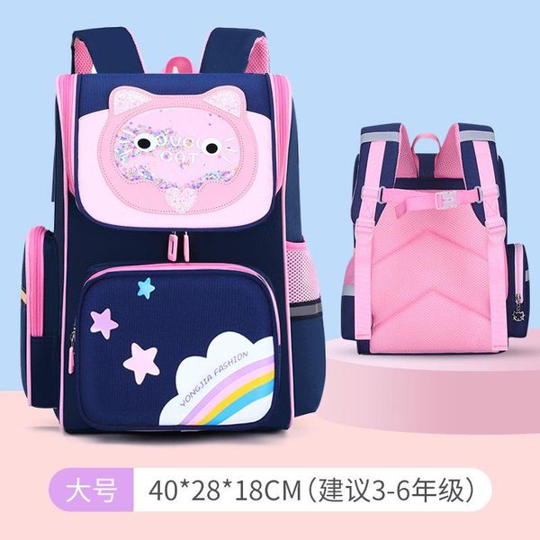 

waterproof children school bags for girls cartoon backpacks kids orthopedic schoolbag primary mochila escolar