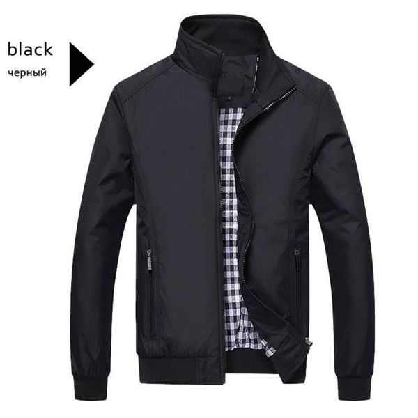 

men's jackets 2021 high-quality fashion casual solid color regular clothing, Black;brown