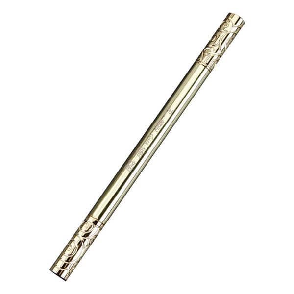 

retro brass black ink ballpoint pen handmade gel ball point k92c pens