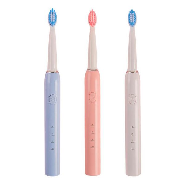 

smart electric toothbrush portable three usb charging waterproof sonic