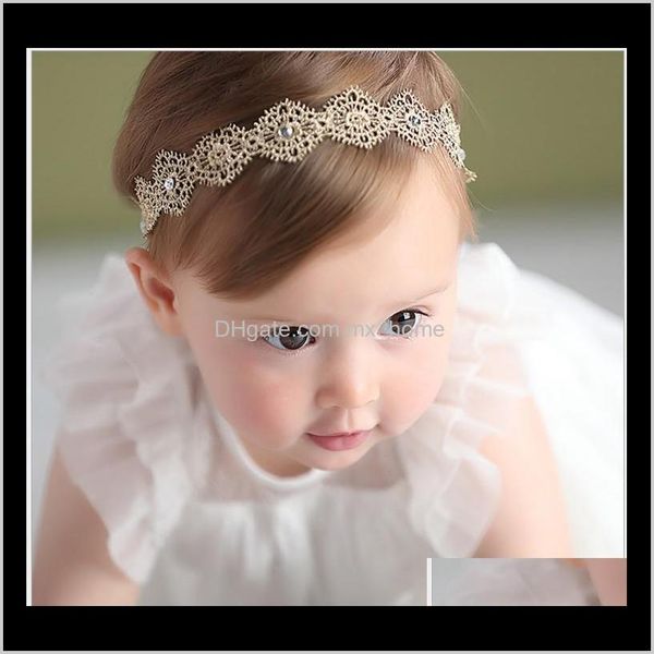 

korean style bands girls headbands toddler headwear fashion kids 5pcslot tmp68 1djyq, Slivery;white