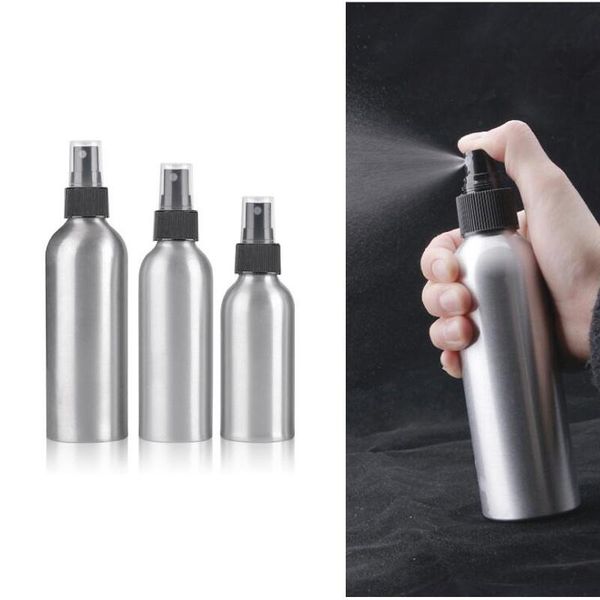 

storage bottles & jars 30ml/50ml/100ml/120ml/150ml aluminum spray bottle portable mini perfume empty refillable cosmetic sprayer atomizer