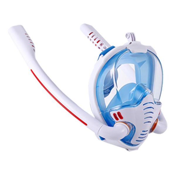

diving masks mask swimming scuba equipment double breathing tube silicone full dry safe