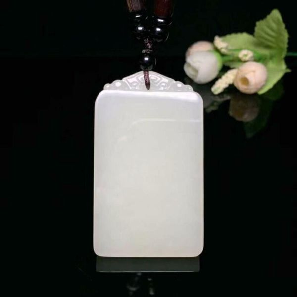 

hetian jade white pendant, quality, oilyh9# lockets, Silver