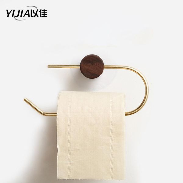 

toilet paper holders nordic towel holder roll brass simple design bathroom supplies