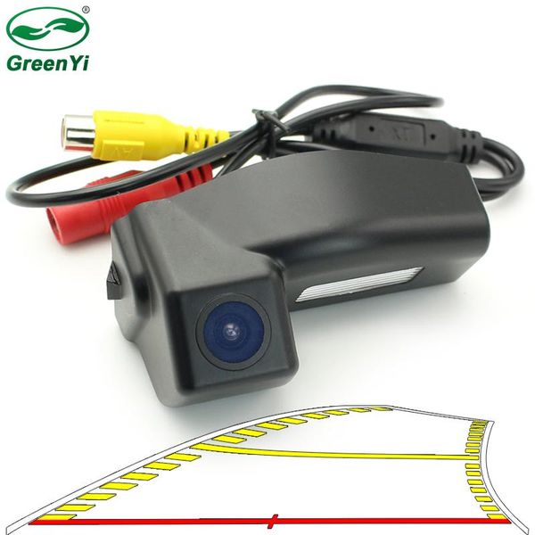 

car rear view cameras& parking sensors hd 4089t vehicle dynamic trajectory line reverse backup camera for 2 3