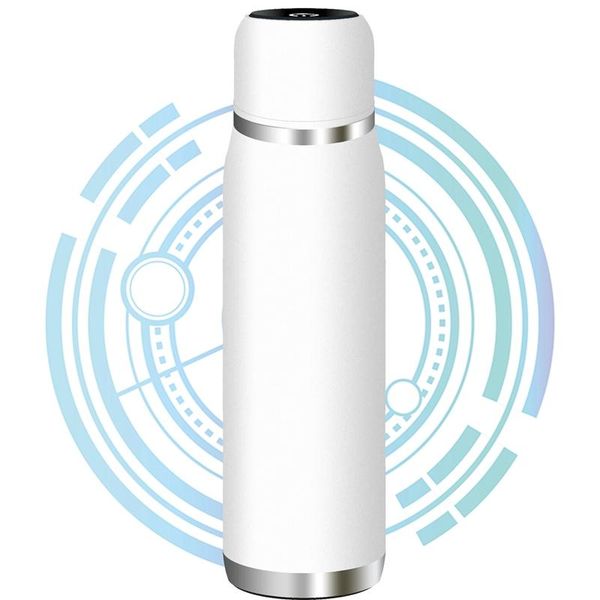 

water bottles 420ml deep uv cup uvc lcd sn temperature display insulation cold