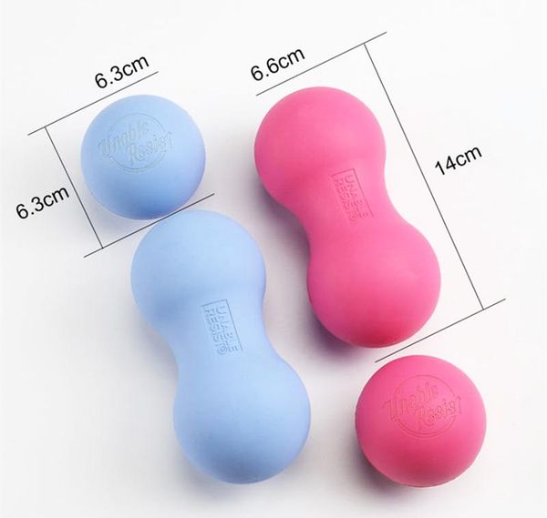 

conjunctivity peanut yoga ball relaxes shoulder cervical vertebrae massage deep muscle meridian fascia foot wrist 07jw112 balls