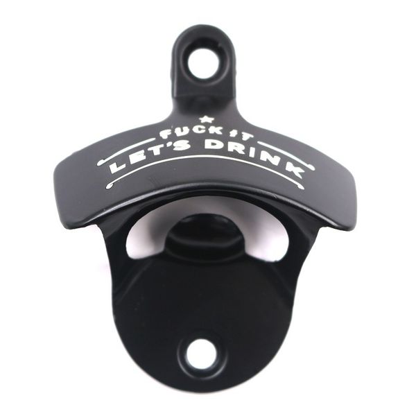 

factory making zinc alloy wall hanging bottle opener