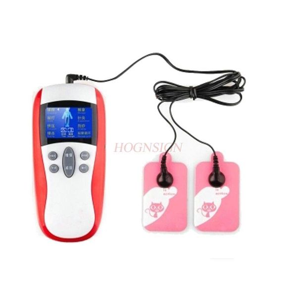 

mini multi function massage instrument lumbar cervical spine kneading micro wave therapy digital meridian body electric massage