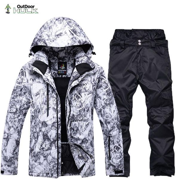 

skiing suits 10k men ski set winter 2021 warm waterproof windproof clothes snow pants jacket men's suit and snowboard clothing