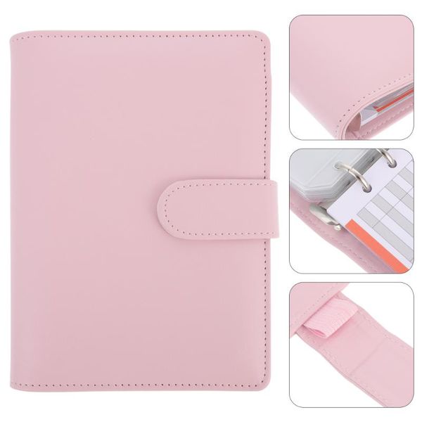 

gift wrap 1pc practical zipper style loose-leaf notebook calling-card storage pocket