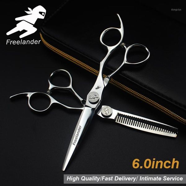 

japanese hairdressing scissors 6 inch silver hair razor comb set professional1