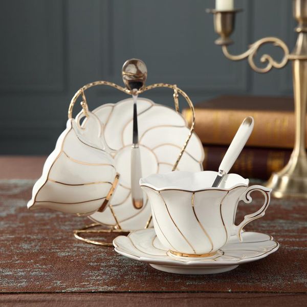 

cups & saucers nordic luxury ceramic coffee cup modern design art creativity minimalist saucer set afternoon tea caneca mugs bc50bd